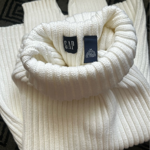 Gap Cotton ribbed turtleneck M - Picture 4 of 5